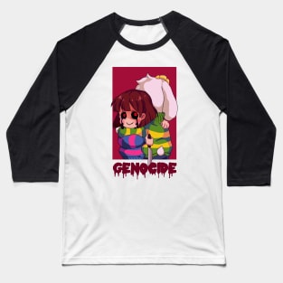 Undertale- set 2 (Genocide) Baseball T-Shirt